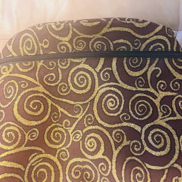 Brown and Gold Lady's Bag - Picture 3 of 5